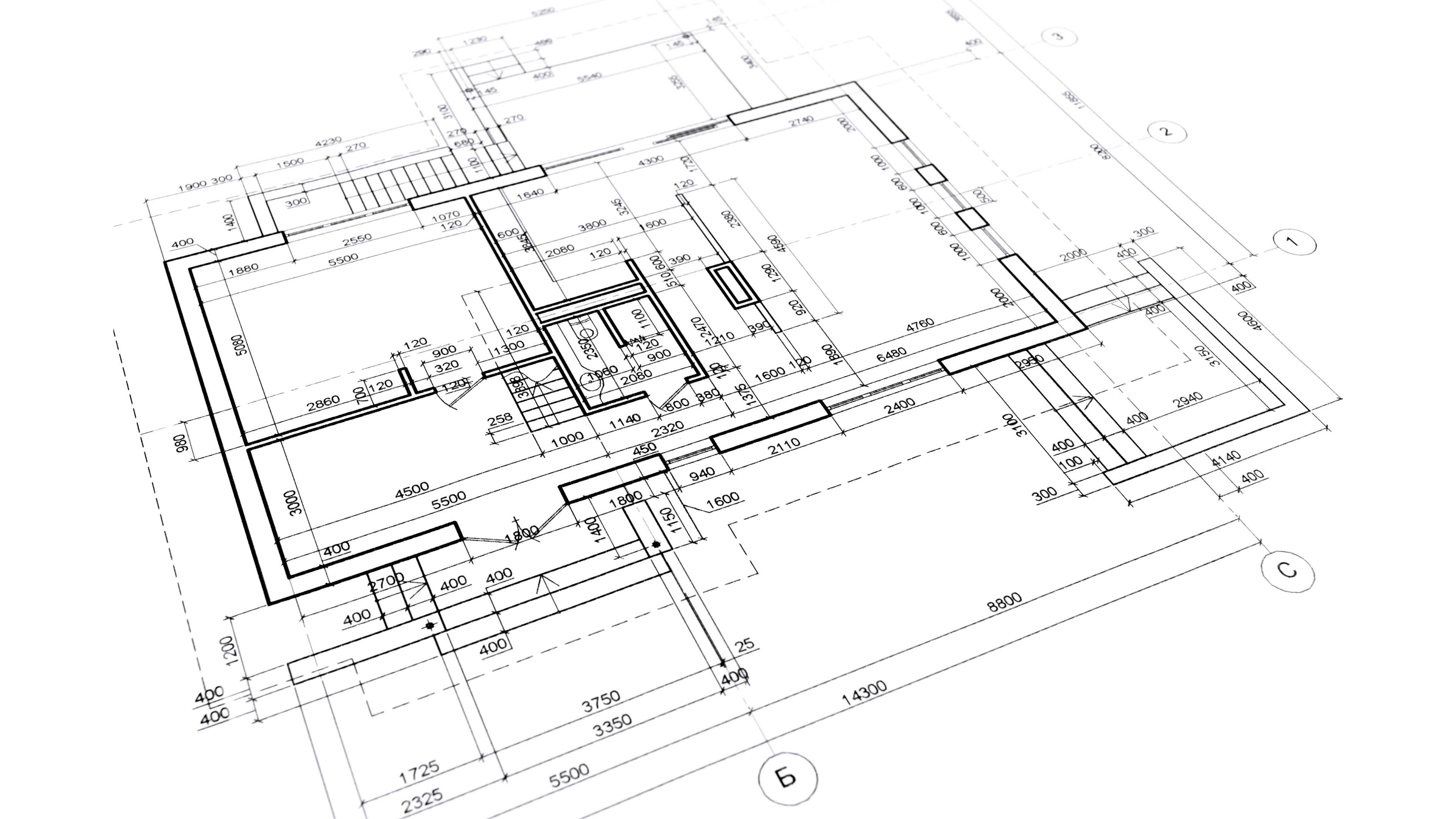 Blueprint drawings
